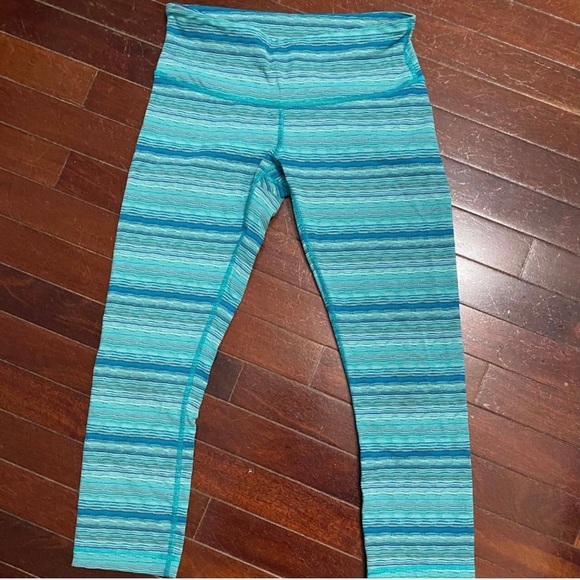 lululemon athletica Pants - lululemon Wunder Under Crop Space Dye Twist (21”)